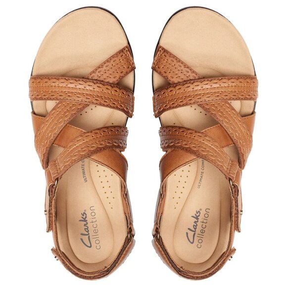 Clarks Laurieann Rena Embellished Strappy Sandals 9.5 MSRP $94 - Picture 2 of 4